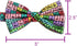 Periodic Table of Elements Chemistry Bow Tie, Rainbow, Microfiber...