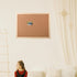 NUOBESTY Cork Board 30x40cm Dual Sided Bulletin Board Wall-Mounted Presentation Message Notice Pin Board Hanging Memo Board for Office Home S-choo...