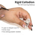 Mehron Makeup Rigid Collodion with Brush | Scarring Liquid | Liquid Scar Makeup | SFX Scar for Film .125 oz (4ml)...