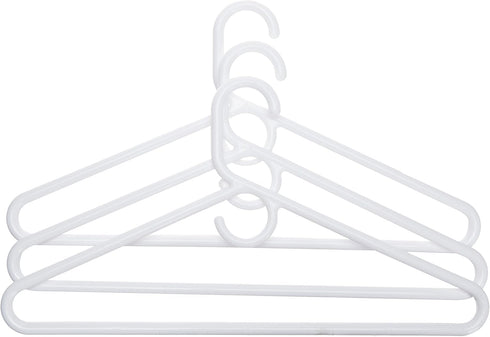 Super Heavy Weight Tubular Hanger (3 Pack), White...