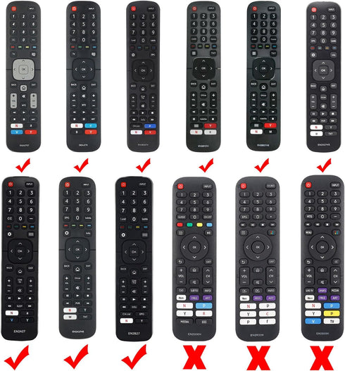 CHUNGHOP Protective Silicone Remote Case for Hisense EN2A27 ERF2K60H EN2H27B EN2H27HS EN2H27D ER-31607R ER-22655HS Cover Kids-Friendly Anti-Slip S...