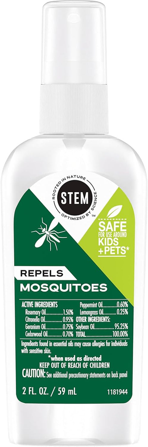 Stem Repels Mosquitoes: Mosquito Repellent Spray With Botanical Extracts; 2 fl oz (Pack Of 1)...