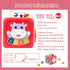 6 in 1 Activity Cube Toys for Baby 18M+, Montessori Educational Learning Fine Motor Skills Toys Gifts for Toddlers Boys Girls Age 2 3 (Red)...