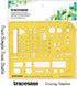 Traceease Electrical Drafting Electrical & Logic Template Drawing Stencil,Designing Template Measuring Ruler...