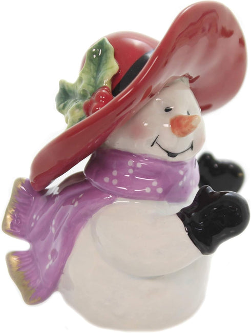56515 Snowman Couple Salt and Pepper Set, 3-1/2-Inch...