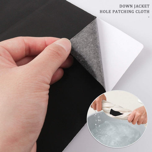 8Pcs Nylon Repair Patches, Self-Adhesive and Waterproof, Lightweight Repair Patches for Clothing Down Jacket Tent Clothes Bag (25 x 15cm)...