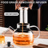 PARACITY Glass Teapot Stovetop, Borosilicate Clear Tea Kettle with Removable Stainless Steel Infuser,Teapot Blooming and Loose Leaf Tea Maker Tea ...