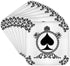 3dRose Ace of Spade. Playing cards. Poker. White and black. Popular image. - Soft Coasters, set of 8...
