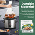 KOOC Slow Cooker Liners 11"x17" 20 count Middle Size Disposable Plastic Bags Pot Liners Cooking Bags Fit 3 qt to 4 qt Pot BPA Free...