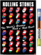 Trends International Rolling Stones - Grid Wall Poster, 22.375" x 34", Premium Poster & Clip Bundle...