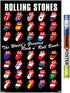 Trends International Rolling Stones - Grid Wall Poster, 22.375" x 34", Premium Poster & Clip Bundle...