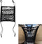 Car Organizer, Car Backseat Organizer, 3-Layer Car Mesh Organizer, Four-Side Elasticity Car Purse Net, Barrier of Backseat Pet Kids, Car Interior ...