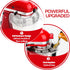Updated for KitchenAid Tilt Head 4.5-5 QT Pouring Shield (for Stainless Steel Bowls Only), Fully Enclosed Foldable Lid Mixer Bowl Cover for Kitche...