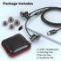 USB C Headphones Wired Earbuds for Samsung S24 Ultra S24+ S23 S22 FE iPad Pro iPhone 15 Pro Max Magnetic in-Ear Noise Canceling Type C Earphone Mi...