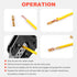 Knoweasy JST Crimper and Molex Crimper Compatible with JST, Dupont, Molex terminals - Precision JST Crimp Tool...