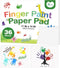 AROIC 36 Sheets Finger Paint Paper 11 x 14 inches, Paint Pad for Kids, Fingerpaint Paper For Toddlers And Kids, Kids Art Supplies, Art Paper Const...
