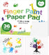AROIC 36 Sheets Finger Paint Paper 11 x 14 inches, Paint Pad for Kids, Fingerpaint Paper For Toddlers And Kids, Kids Art Supplies, Art Paper Const...