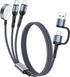 Charger Cable for Apple Watch Upgraded 3 in 2 USB C Fast iPhone Watch Charger USB C Multi Fast Charging Cable Compatible with iWatch Ultra/SE/9/8/...