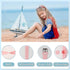 Waterproof Airtag Bracelet for Kids, Silicone Wristband Compatible with Apple Air Tag Hidden Holder Case, GPS Tracker Anti-Lost Adjustable Airtag ...