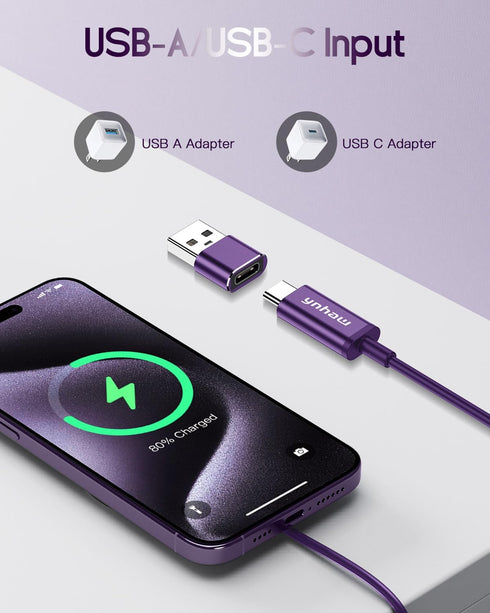 for Magsafe Charger, Magnetic Wireless Charger Made for iPhone 15/15 Pro/15 Pro Max/15 Plus/14/13/12 Series, 15W Max Fast Mag Safe Charging Pad fo...