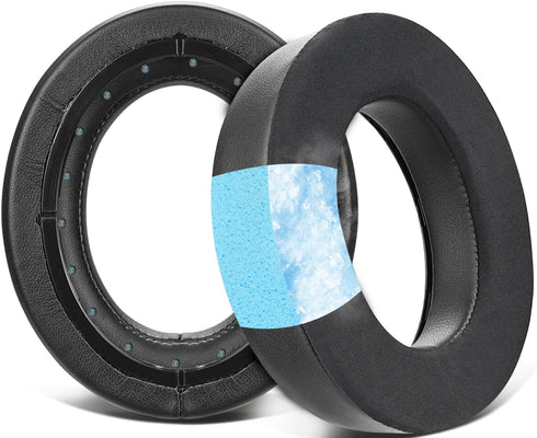 SOULWIT Earpads Cushions Replacement for Corsair HS75 XB HS70/Pro HS60/Pro HS50/Pro Gaming Headset/Headphones, Ear Pads with High-Density Noise Is...