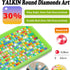 YALKIN 5D Diamond Painting Kits for Adults DIY Large Waterfall Full Round Drill (35.5 x 15.7 inch) Pictures Arts Paint Kits Diamond Painting Kits ...