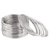 800 Loops Silver Memory Wire 22 Gauge Jewelry Wire Beading Wire for Jewelry Making, Rings, Necklace, Bracelet, DIY Crafting Wires...