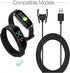 FitTurn Charger Compatible with Oppo Band Activity and Fitness Tracker Smartwatch,Replacement 3.3ft USB Charger Adapter Charge Cord Dock Charging ...
