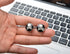Cufflinks Unique Round Bone and Skull Engraved Cuffs Tuxedo Shirt Silver Cuff Link for Men boys...