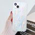 Designed for iPhone 15 Pro Case, Sparkly Cute Pearl Shiny Opal Translucent Clear Glitter Case for Girls Women, Slim Fit TPU Cover Protective Phone...