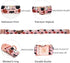 Elegant little tail Dog Collar with Bow - Fall Dog Collar Halloween Pumpkin Bow Girl Boy Pet Collar Soft Dog Bowtie Collars for X-Small Puppy...