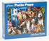 Vermont Christmas Company Patio Pups Jigsaw Puzzle 100 Piece, Large Pieces Perfect for Kids and Seniors...