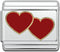 Italian Charm Bracelet Charms, Heart Links for Bracelets, 9mm Stainless Steel Nomination Link Jewelry for Women...