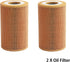 Oil Filter Compatible with 2012-2014 VW Passat 2.0L L4 Diesel TDi Engine Replaces# HU7008Z (2Pcs)...