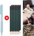 TYU 3Pieces Inkless Magic Pencil, Infinity Reusable Pencil with Extra 3 Lead Refills Replaceable Nib Cute Pencils for Writing Drawing Drafting Hom...