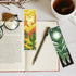 6pcs Scenery Cross Stitch Bookmark Kit DIY Beach Stamped Embroidery Bookmark Kits 8x2.4" Mountain Needlepoint Bookmark Kit with Instruction Aurora...