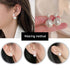 Boho Pearl Ear Jacket Earrings Round Pearl Stud Earrings Vintage Pearl Front Back Earrings White Pearl Stud Earrings Jewelry for Women and Girls...