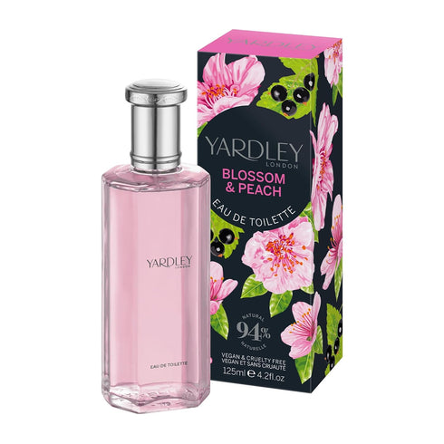 Yardley London Cherry Blossom and Peach Eau de Toilette 125ml...