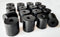 Multi Purpose Rubber Spacer 1 3/16 Inch OD x 3/8 Inch ID x 1 3/16 Inch Thickness Rubber Bushing Anti Vibration Spacer Black Round Neoprene Rubber ...