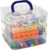 Teacher Created Resources Clear Stackable Storage Containers (TCR20449), 7"L x 6.5"W x 5.38"H...