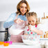 Stainless Steel Egg Whisk, Hand Push Rotary Whisk Blender, Versatile Milk Frother, Hand Push Mixer Stirrer for Blending, Whisking, Beating & Stirr...