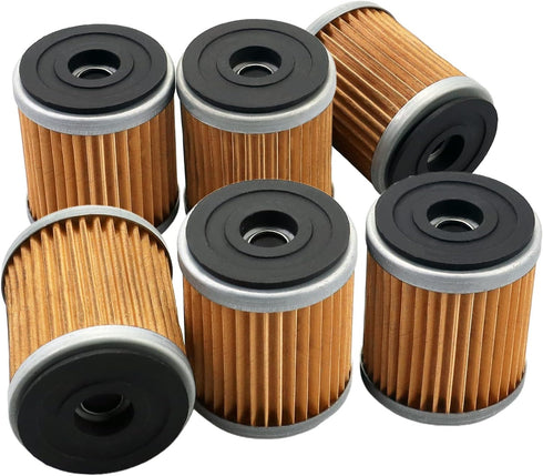 CYLETO Oil Filter for Yamaha YFM350X WARRIOR 350 1987-2004 FM350FW BIG BEAR 350 1986-1999 YFM400 BIG BEAR 400 1993-2004 WR426F 2001-2002 YAMAHA WR...