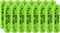 Rechargeable AAA Batteries NiMH 1.2V 1100mAh High Capacity Triple A Battery Pre-Charged Cell Home Battiers for Keyboard Mouse Lamp Low Self Discha...