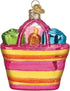 Old World Christmas Beach Bag Glass Blown Ornaments for Christmas Tree...
