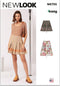 New Look Easy Misses' Loose-Fitting Skirt in Two Lengths Sewing Pattern Kit, Design Code N6755, Sizes 6-8-10-12-14-16, Multicolor...