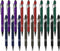 Ballpoint Pen with Stylus Tip, Soft Touch Click Metal Pen, 1.0mm Medium Point, Black Ink, 18 Count(6 Colors)......