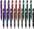 Ballpoint Pen with Stylus Tip, Soft Touch Click Metal Pen, 1.0mm Medium Point, Black Ink, 18 Count(6 Colors)......