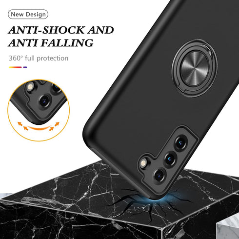 Galaxy S22 Plus Case for Samsung Galaxy S22 Plus Case Military Grade Shockproof Built-in Ring Holder Kickstand Car Mount Armor Heavy Duty Protecti...