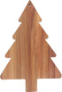 Amosfun Christmas Tree Cutting Board Acacia Kitchen Cutting Chopping Board Wooden Serving Tray Plate Cheese Platter Wine Holder Charcuterie Board ...