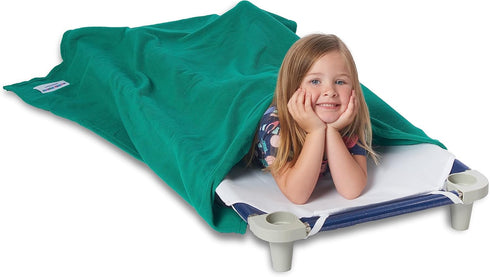 Children's Nap Blanket, Super Soft Anti-Pill Fleece Blanket for Toddlers and Kids, 36" x 48" (Green, Single)...